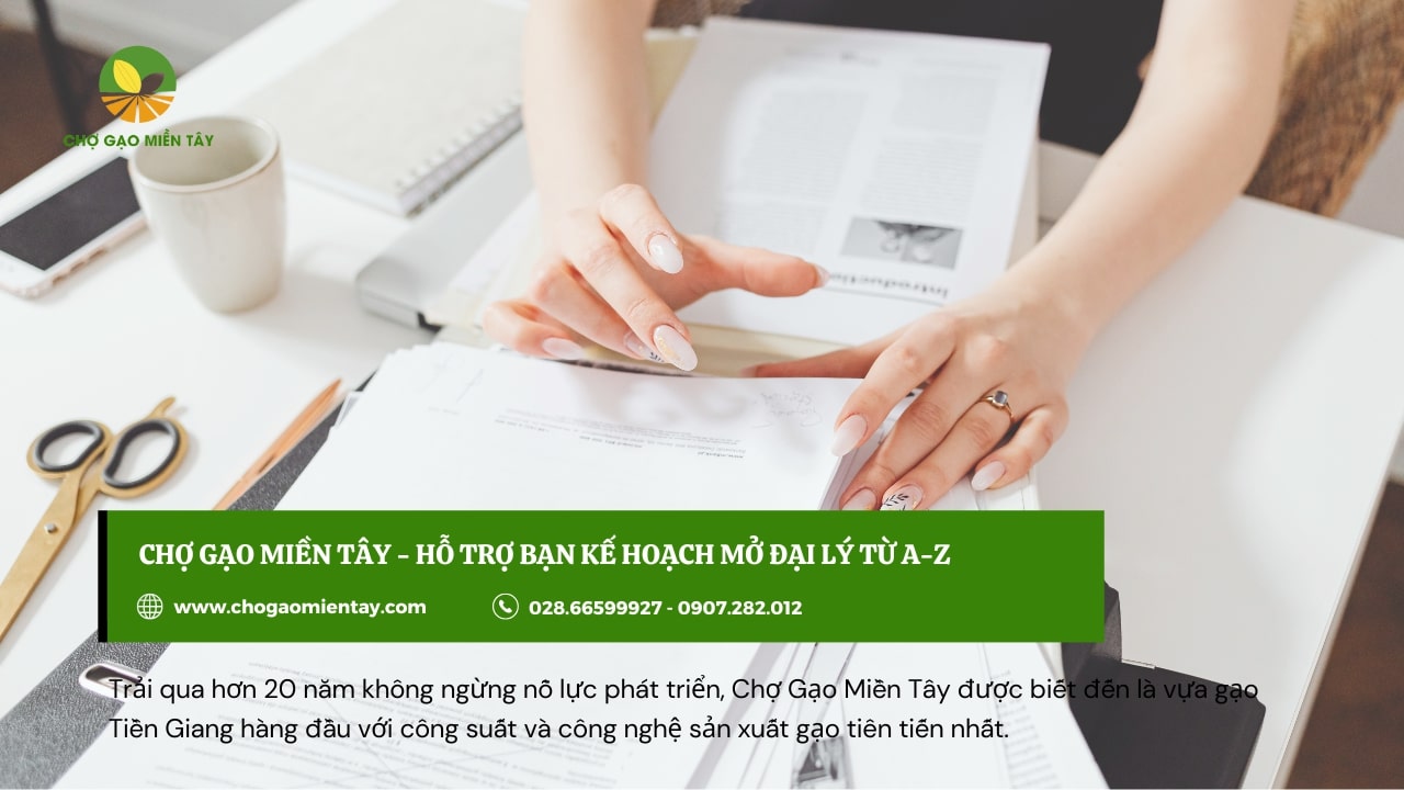 Mở đại lý gạo cần những gì? Hướng dẫn cách mở đại lý gạo 11 Cần chuẩn bị giấy phép kinh doanh và các giấy tờ liên quan