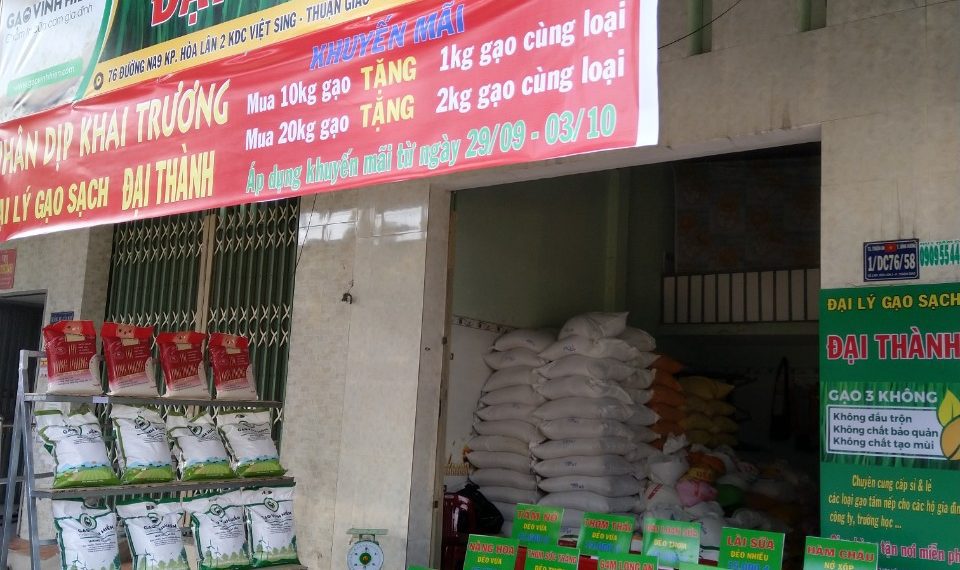 Vị trí địa lý thế nào là phù hợp với đại lý gạo 2 Vị trí địa lý phù hợp với đại lý gạo