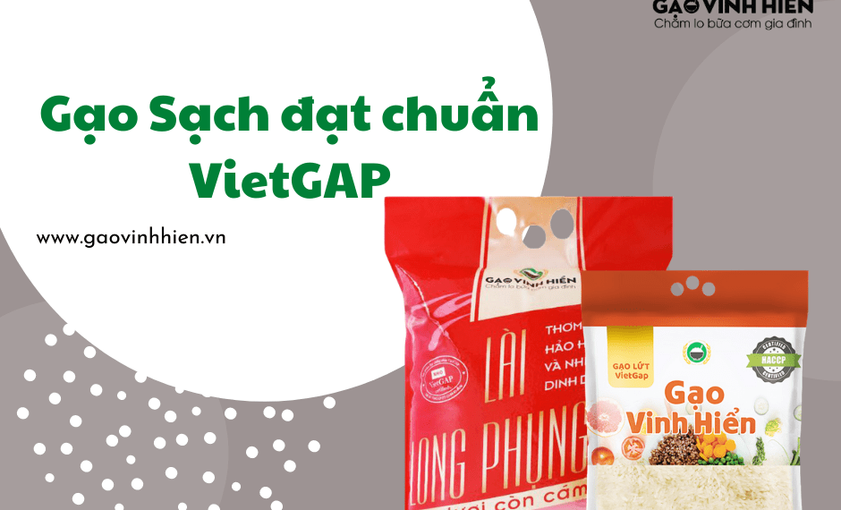 Các loại gạo Vinh Hiển đạt tiêu chuẩn VietGAP 1 cgmt 1 1