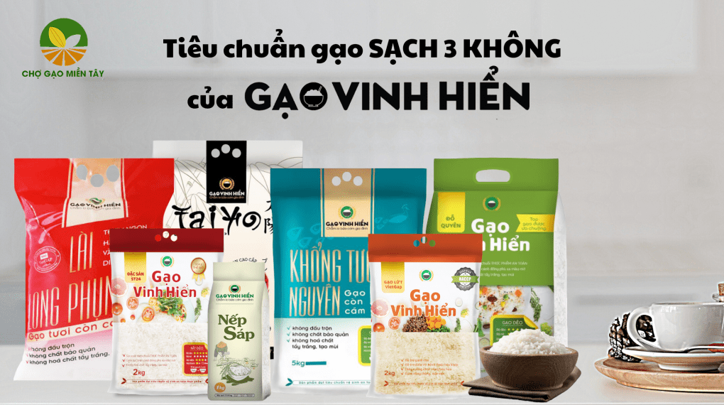 Bạn có thắc mắc về tiêu chuẩn GẠO SẠCH 3 KHÔNG của Gạo Vinh Hiển? 1 Gạo sạch 3 không