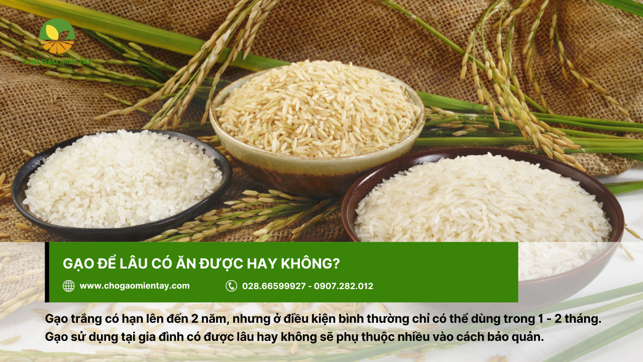 Gạo để lâu có ăn được không? Gạo để được bao lâu? 2 Gạo có để lâu được hay không còn tùy thuộc vào cách bảo quản