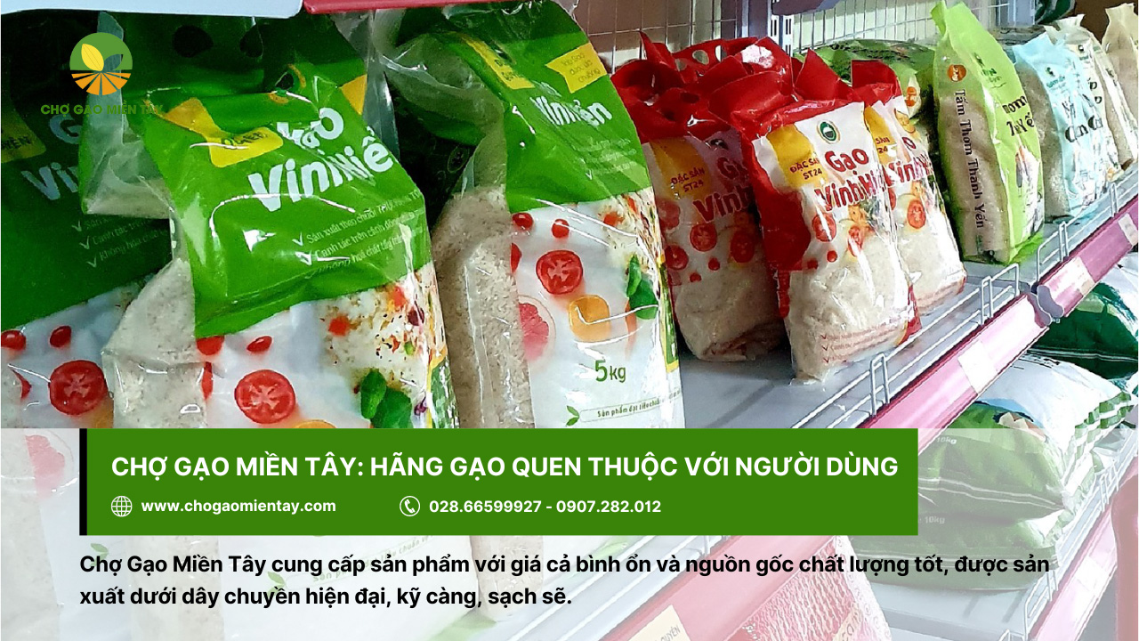 Cách khử mùi hôi của gạo, gạo bị mốc hiệu quả 16 Chợ Gạo Miền Tây cung cấp sản phẩm gạo chất lượng với giá bình ổn