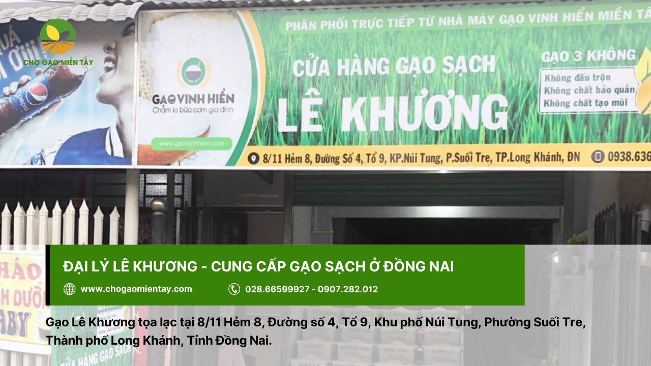 Đại lý gạo gần đây nhất, vựa gạo sỉ và lẻ giá rẻ tại TPHCM 24 Mua gạo sạch, ngon ở đại lý Lê Khương