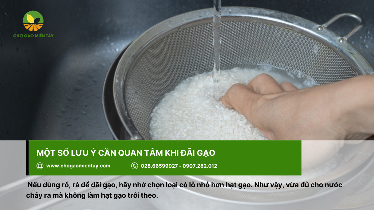 Cách Đãi Gạo Đúng Chuẩn Dành Cho Chị Em Nội Trợ 6 Khi đãi gạo cần lưu ý một số vấn đề