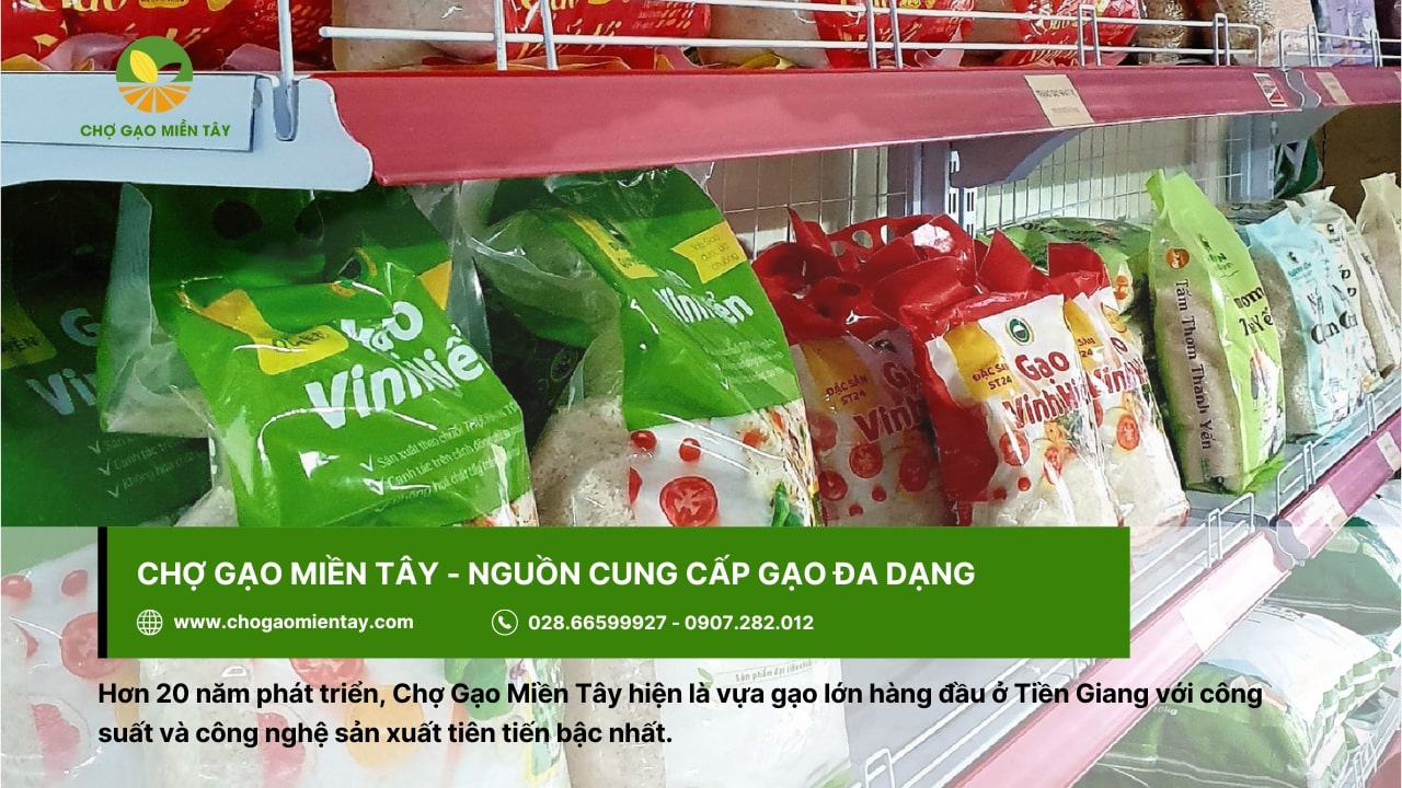 Cửa hàng bán gạo sạch gần đây uy tín giá tốt tại TPHCM 5 Chợ Gạo Miền Tây – Nguồn bán Gạo sạch uy tín cho cửa hàng bán gạo sạch