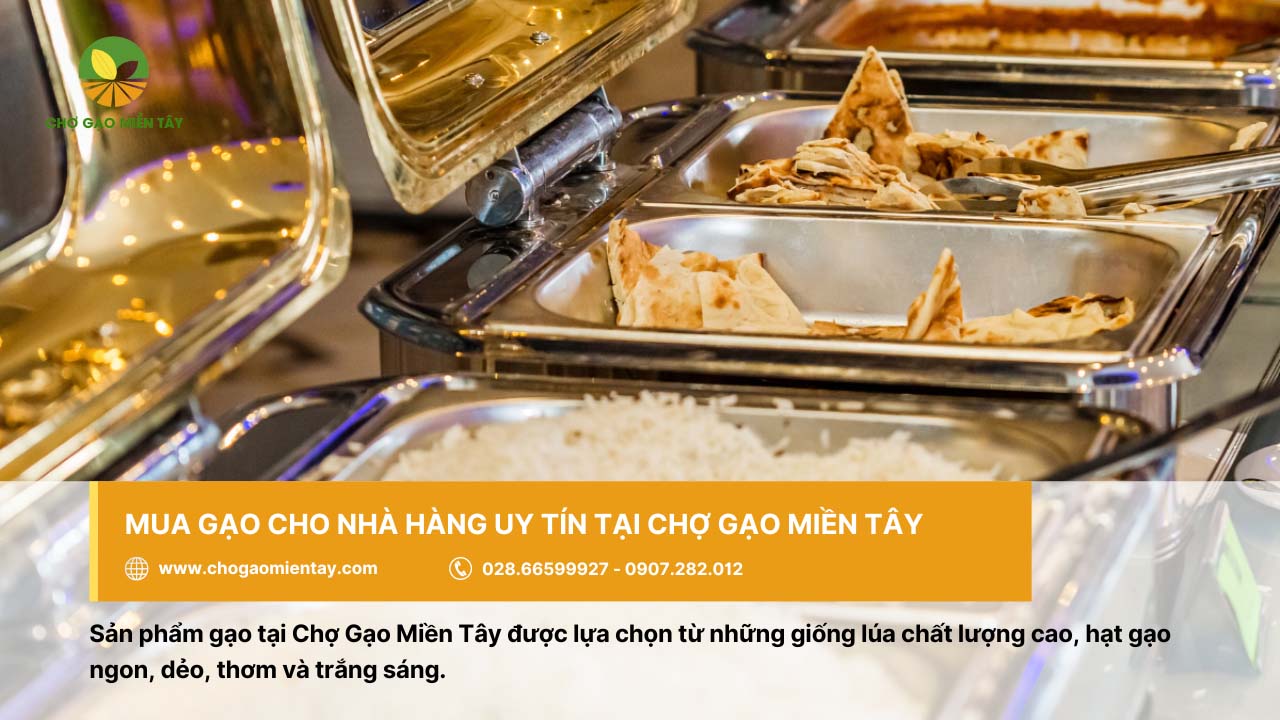 Nguồn bán gạo cung cấp gạo nhà hàng khách sạn uy tín chất lượng 12 Chợ Gạo Miền Tây cung cấp gạo cho nhà hàng/khách sạn giá tốt
