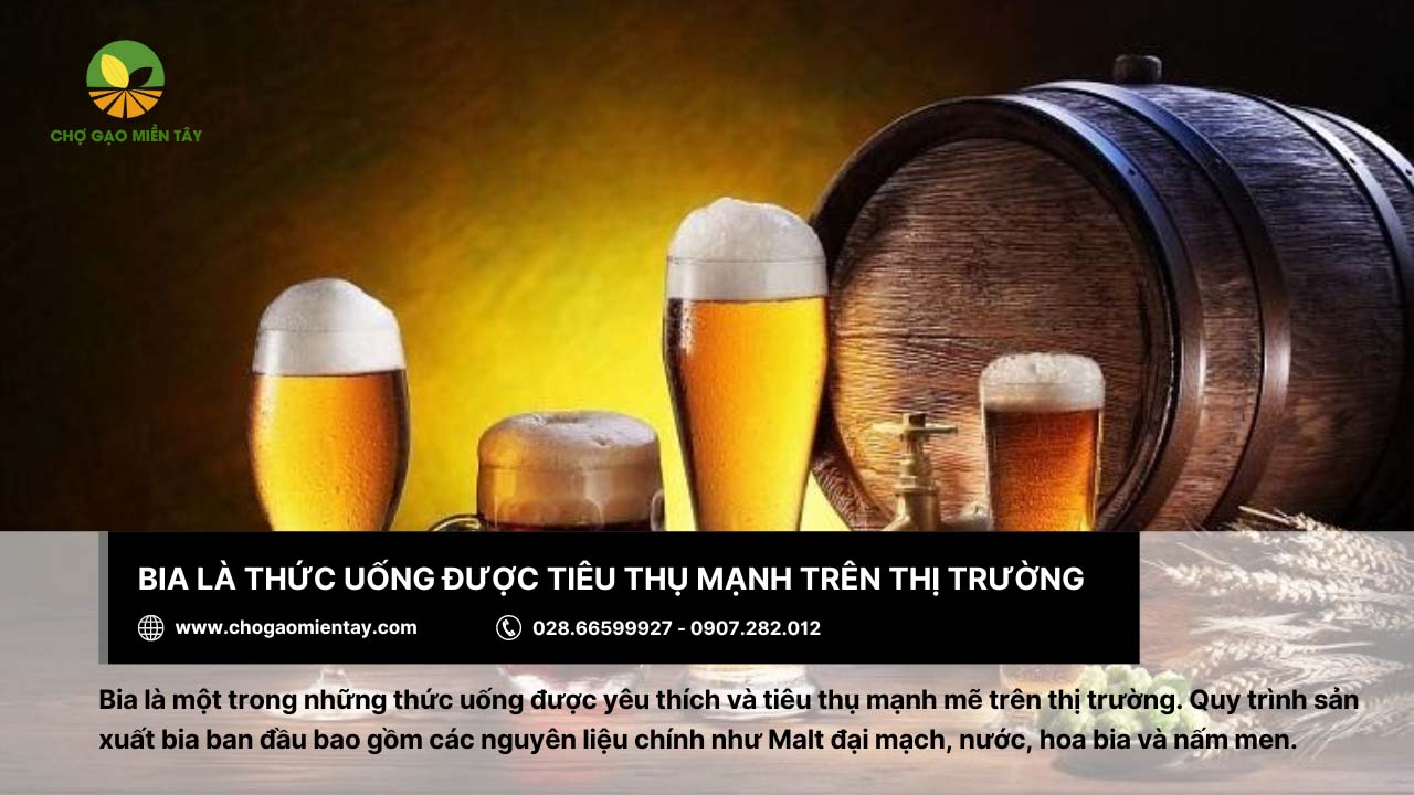 Các loại gạo nguyên liệu làm bia phổ biến nhất hiện nay 3 Tùy mỗi khu vực mà nguyên liệu làm bia sẽ khác nhau