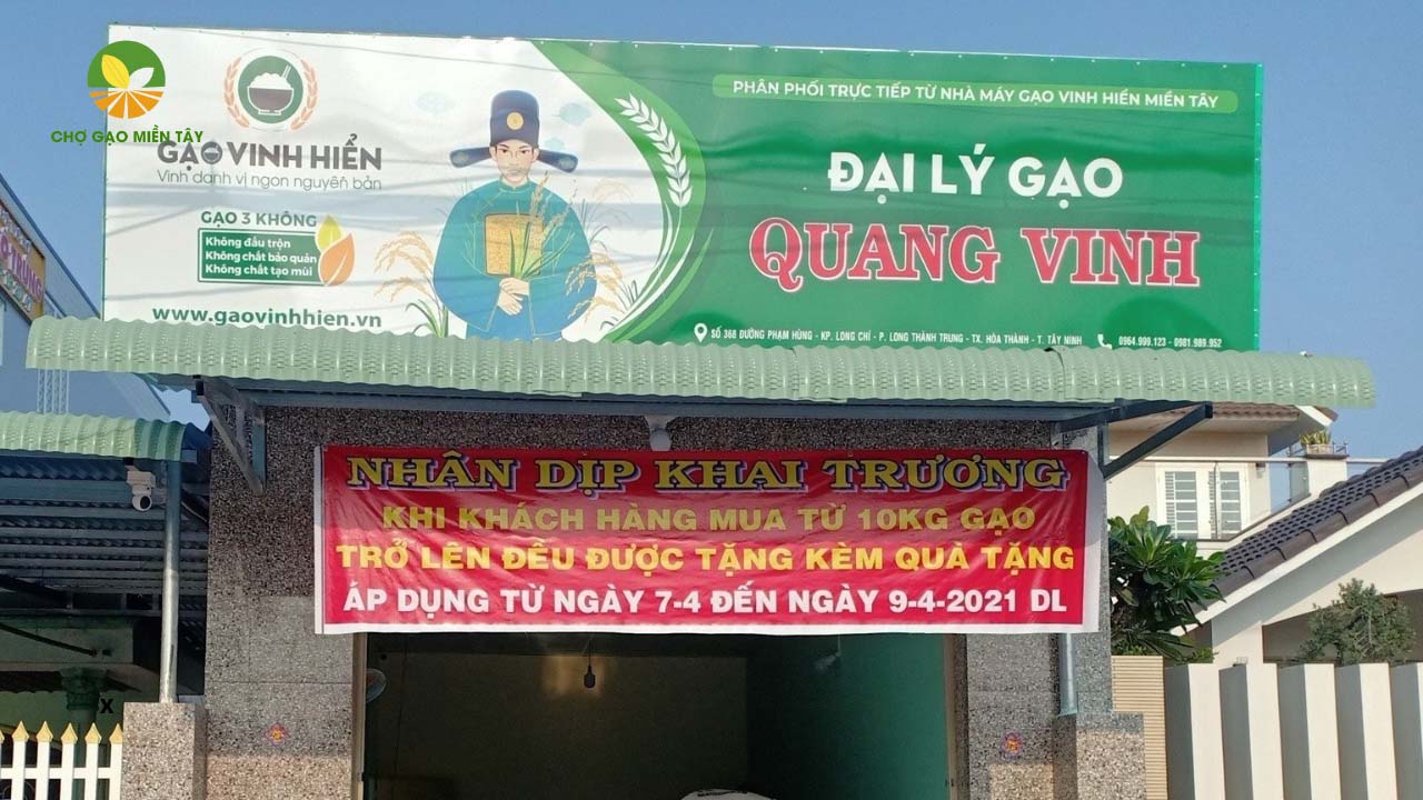 Cách trang trí cửa hàng bán gạo chuyên nghiệp năm 2023 12 Bảng hiệu được thiết kế đẹp, bắt mắt sẽ thu hút được nhiều khách hàng