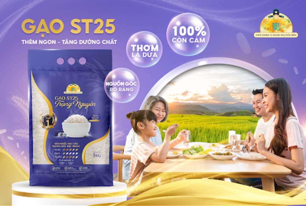 Gạo đặc sản ST25 13 Chợ Gạo Miền Tây cung cấp gạo ST25 ngon và chất lượng