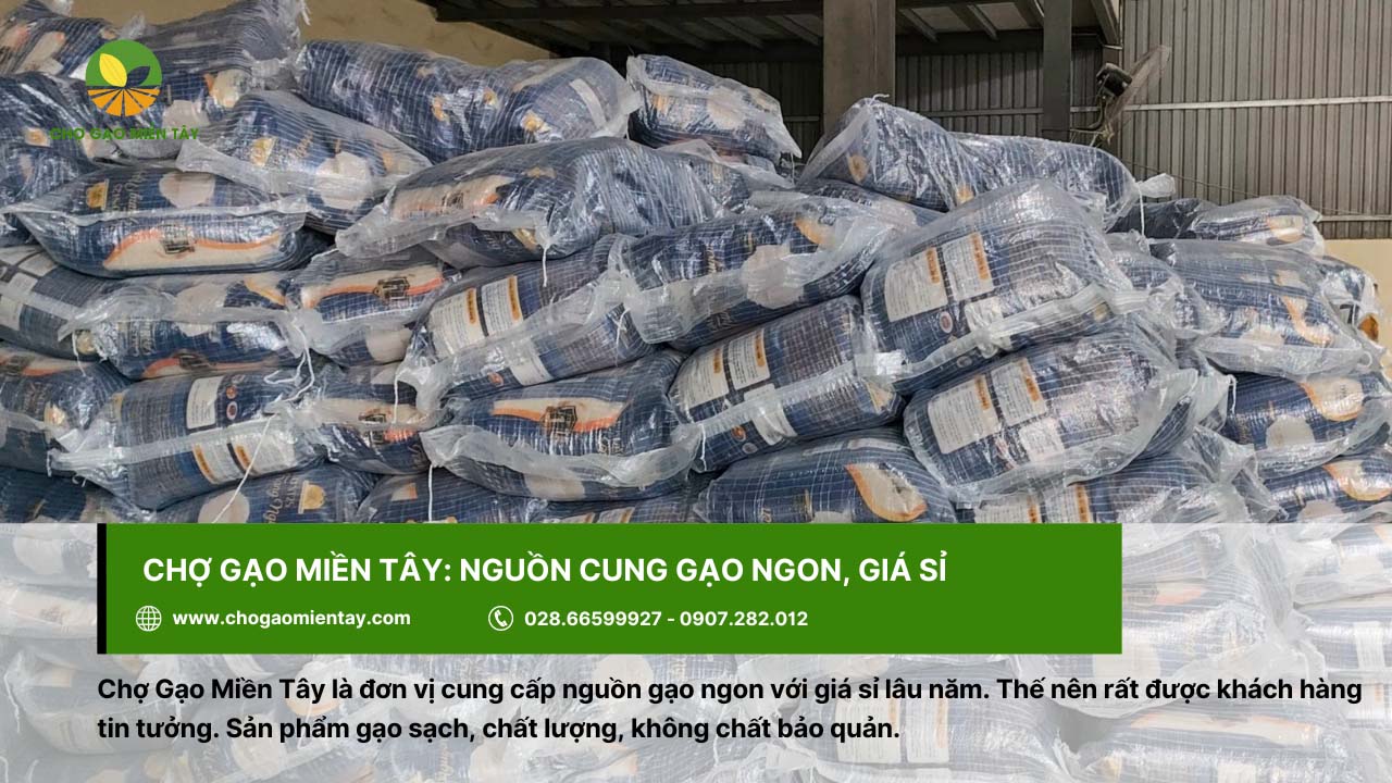 Chiến lược kinh doanh gạo online hiệu quả, lợi nhuận cao 18 Chợ Gạo Miền Tây cung cấp gạo ngon với giá sỉ