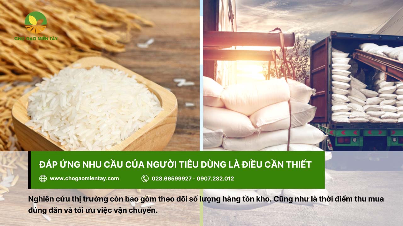 Chiến lược kinh doanh gạo online hiệu quả, lợi nhuận cao 3 Chú ý đến vấn đề số lượng gạo tồn kho, thời điểm mua và tối ưu vận chuyển