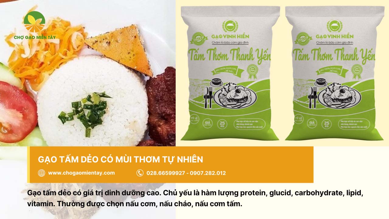 Gạo tấm bán ở đâu? Mua gạo tấm cho quán cơm tấm 5 Gạo tấm dẻo phù hợp để nấu cơm tấm