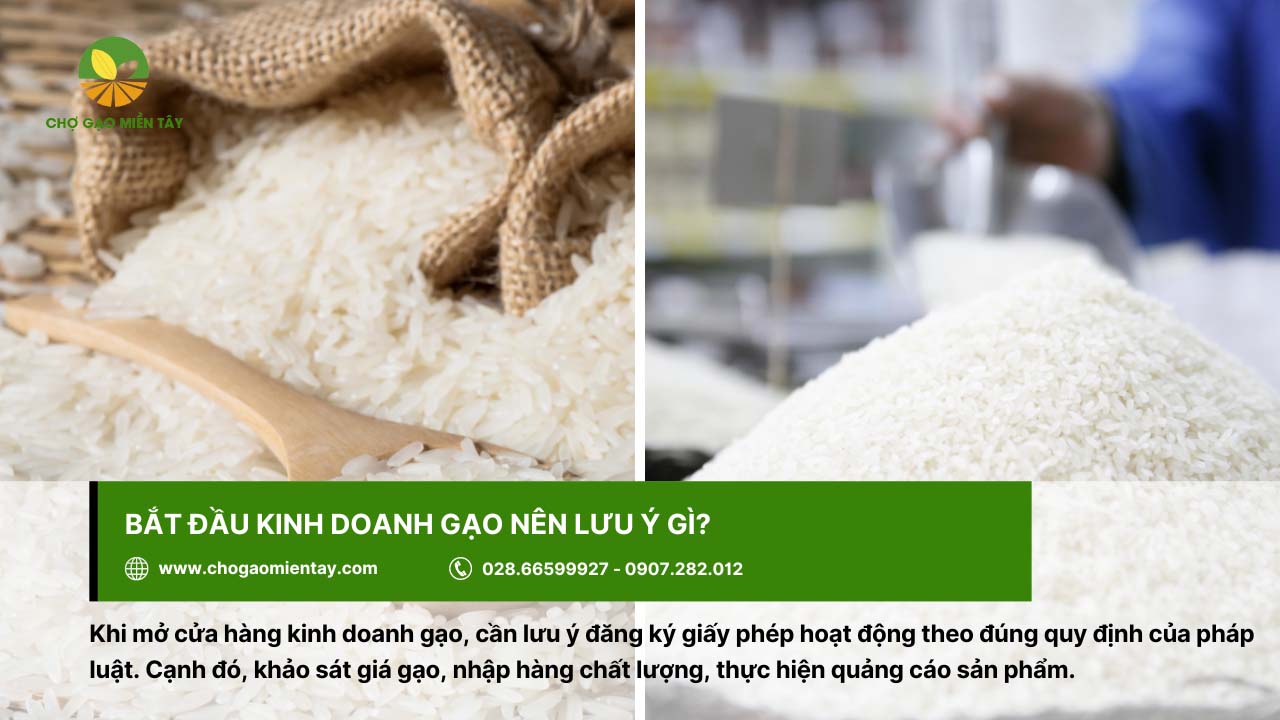 Kinh doanh gạo có lời không? Lợi nhuận kinh doanh gạo là bao nhiêu? 8 Đăng ký giấy phép hoạt động kinh doanh gạo là việc cần lưu ý
