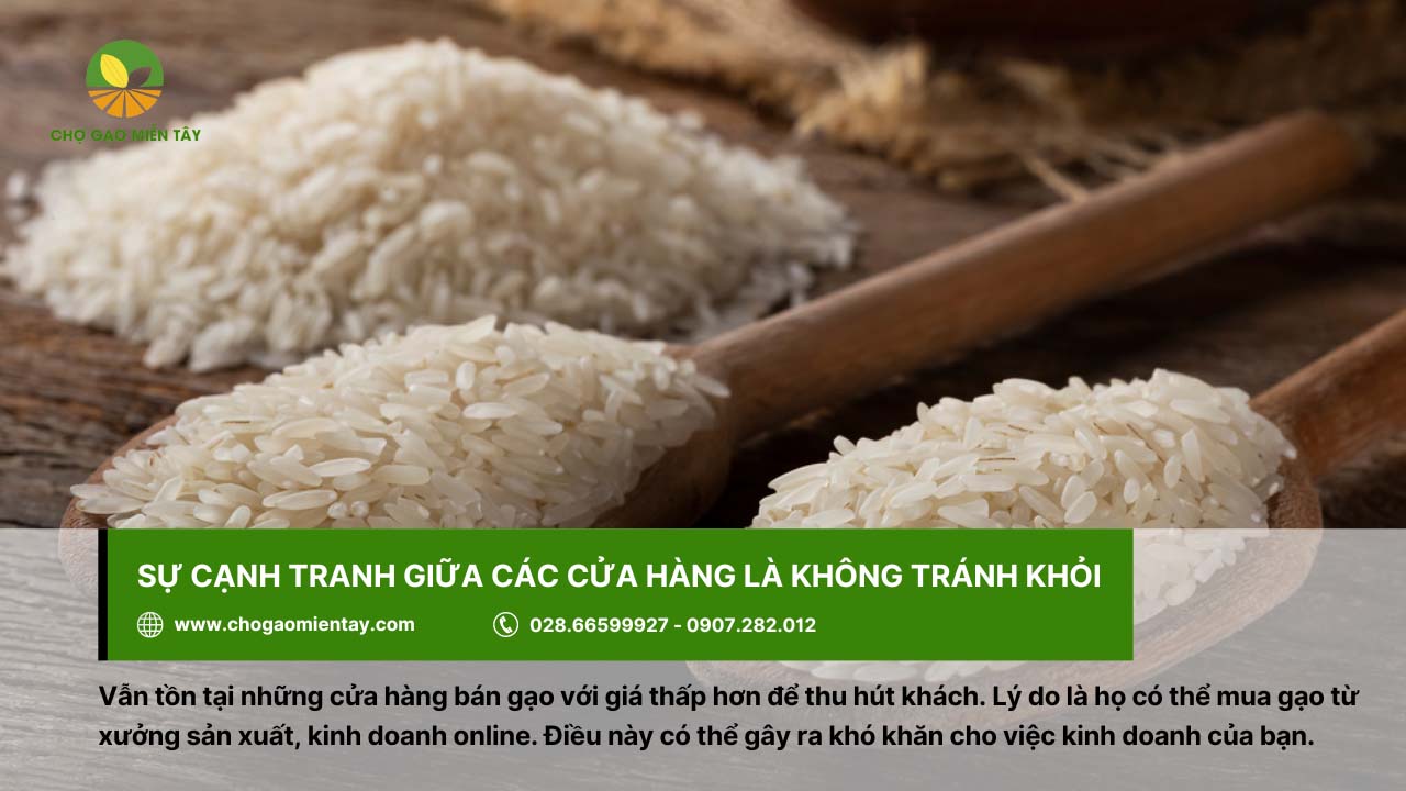 8 rủi ro khi kinh doanh gạo và giải pháp khắc phục hiệu quả 12 Sự cạnh tranh giữa các thương hiệu cũng dễ xảy ra rủi ro khi kinh doanh gạo