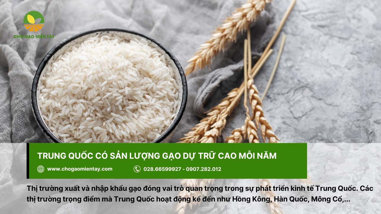 Top 10 nước xuất khẩu gạo lớn nhất thế giới năm 2024 7 Trung Quốc có sản lượng gạo dự trữ cao mỗi năm